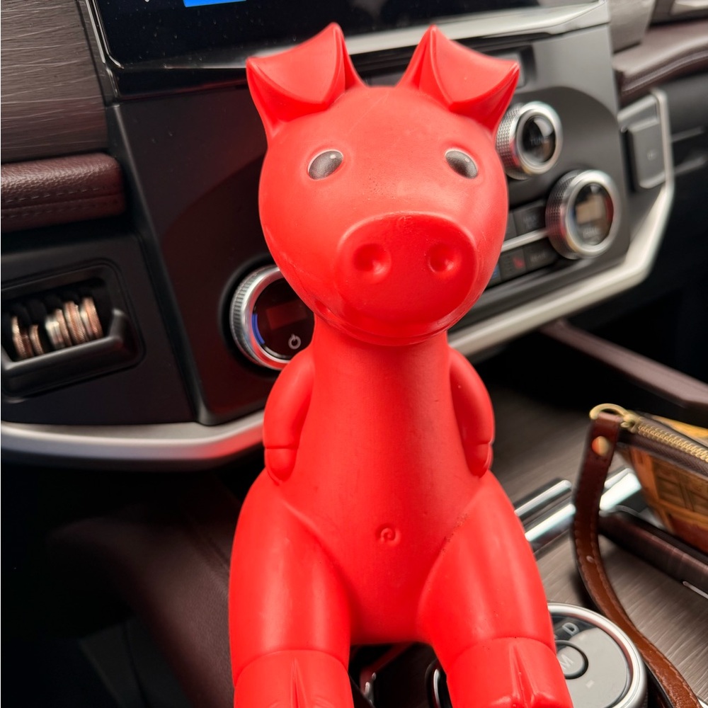 IKEA Red Piggy Bank